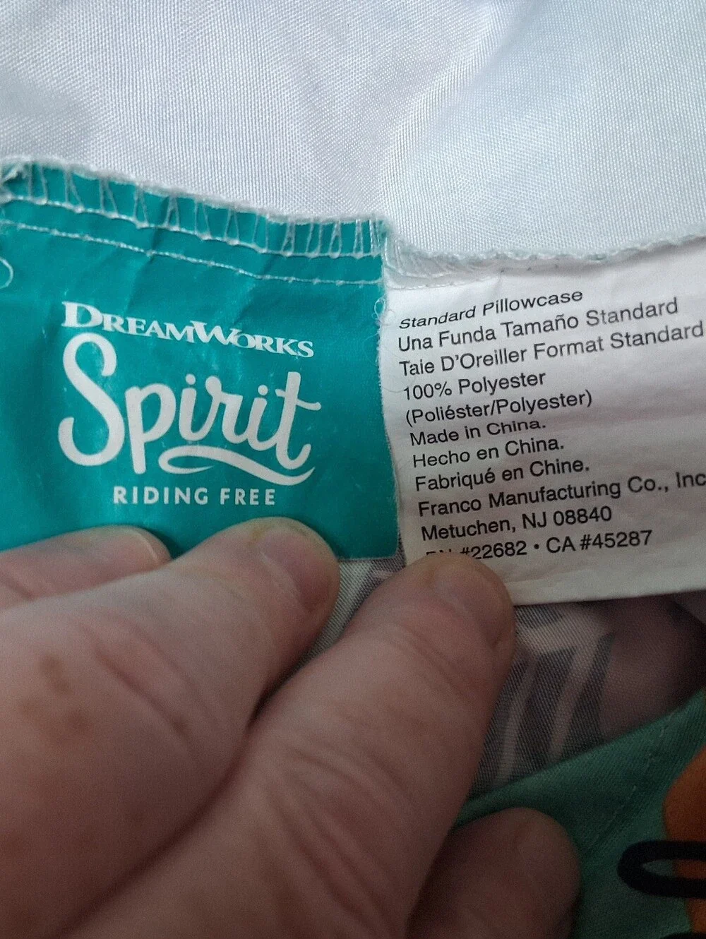 Spirit Standard Size Pillowcase